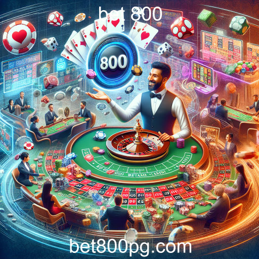 A Experiência do Cassino Ao Vivo na Bet 800